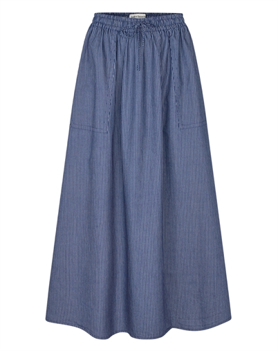 Lollys Laundry - Akane LL Maxi Nederdel - Dark Blue